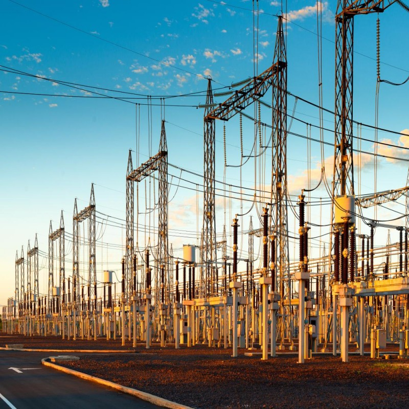 High Voltage Equipment Mounting Durable Power Steel Structures