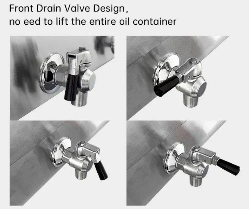 Win Tend Professional Electric Deep Fryer for Fast Food with Big Capacity