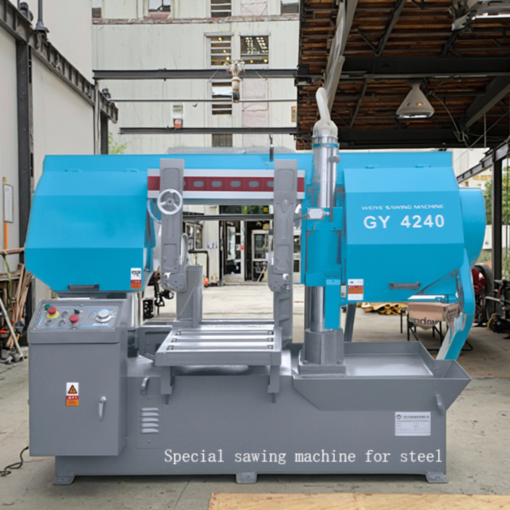 Ленточная пила по металлу автоматическая для стальных прутков
