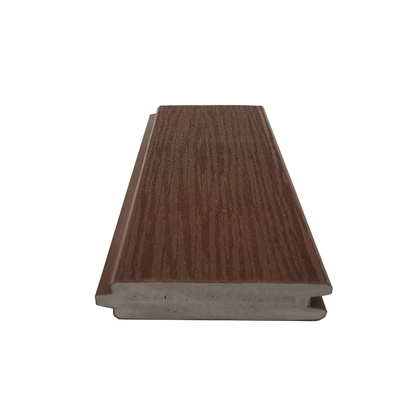Eco-Friendly Wood Plastic Composite Decking ASA PVC Waterproof Traditional Outdoor Decking