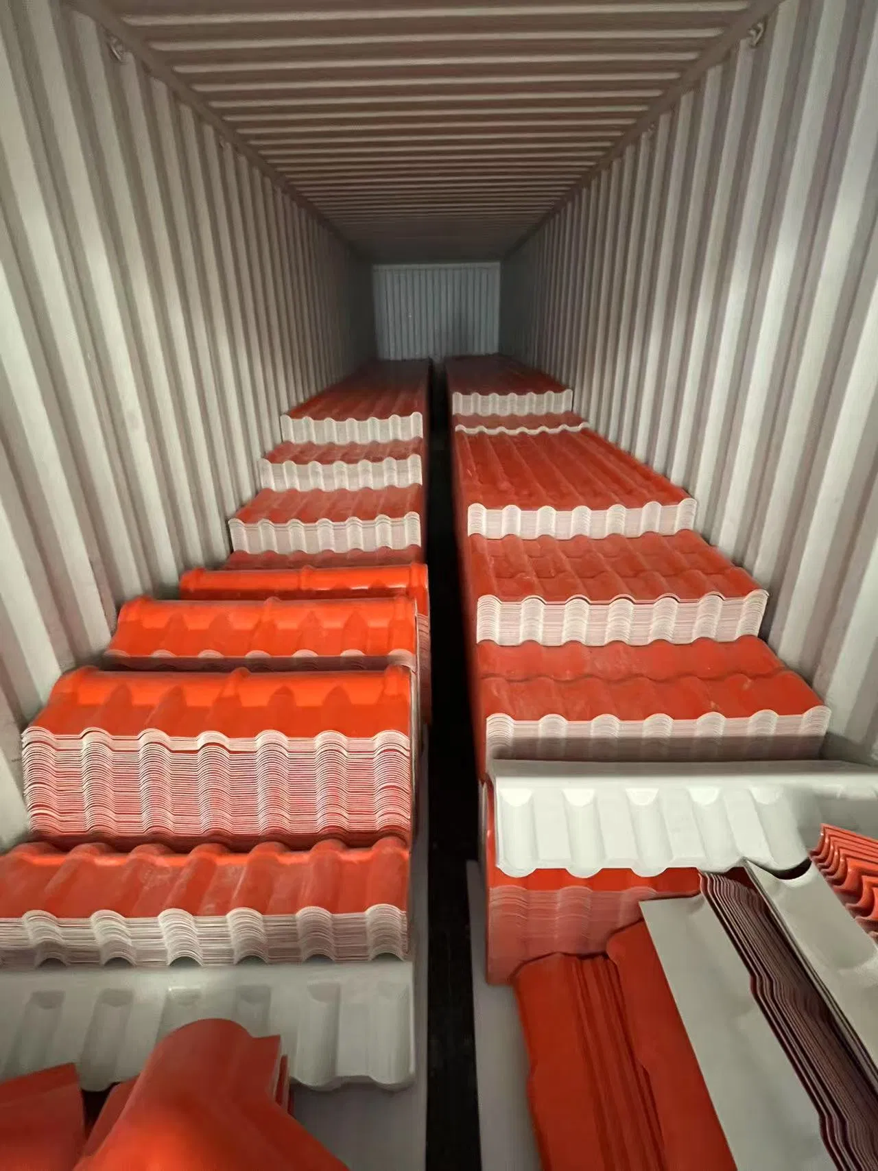 Long Lasting Stone Coated Steel Roofing Tile Wind Resistant Building Material