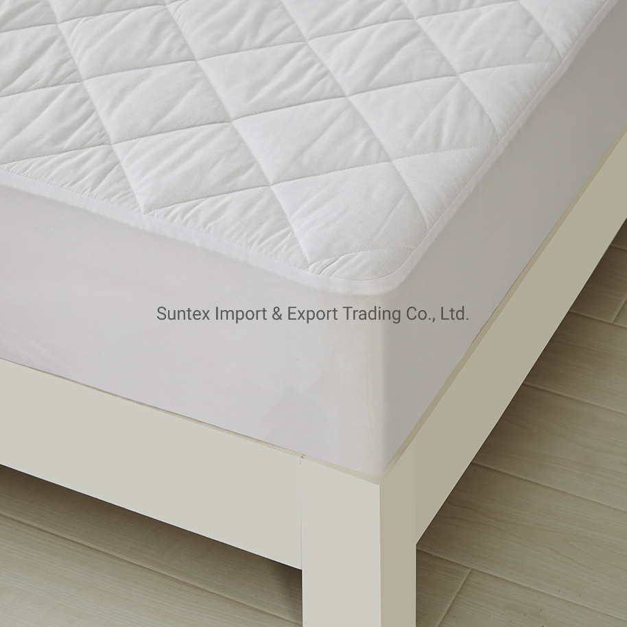 100% Polyester Quilted Waterproof Mattress Cover Mattress Protector with TPU Lamination