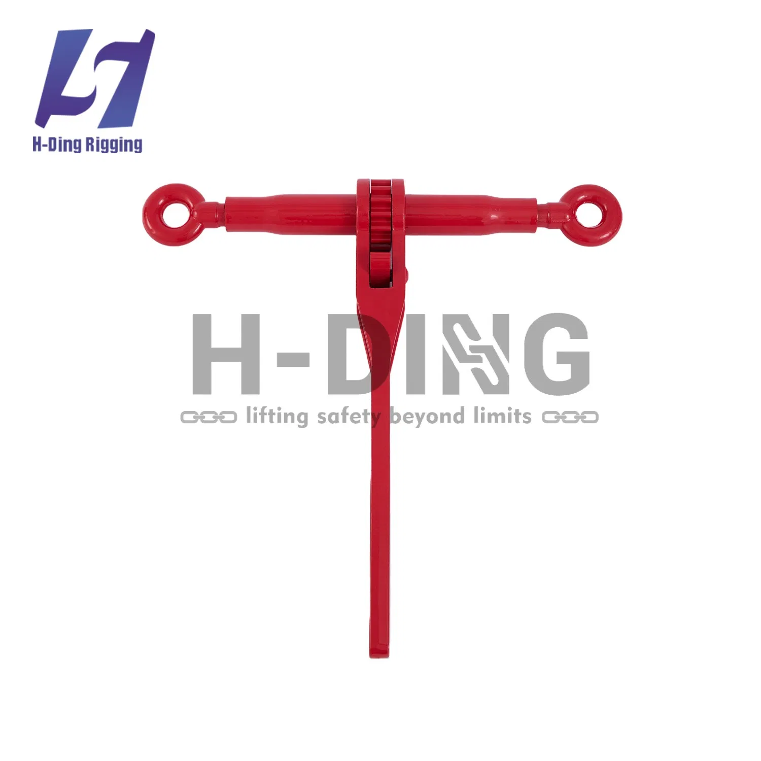 Heavy Duty Ratchet Load Binder Forged and Cast Handle Design No Additional Chains or Hooks Required