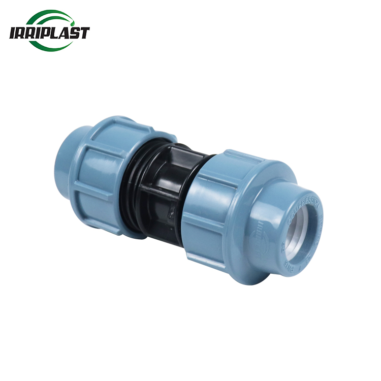 Irriplast Factory Manufacture High Quality HDPE Plastic Pipe Fitting Pn16 Coupling
