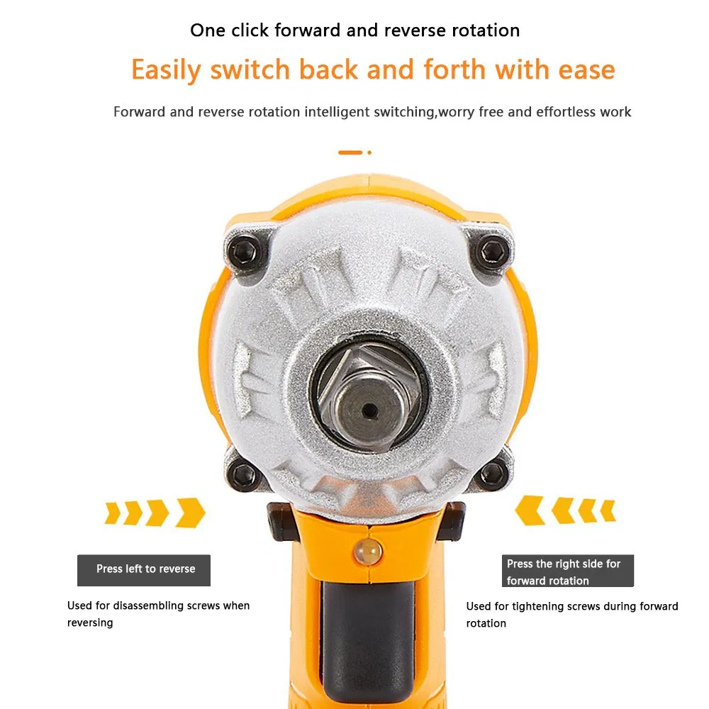 Беспроводной гайковерт Beixuan 21В с двумя аккумуляторами