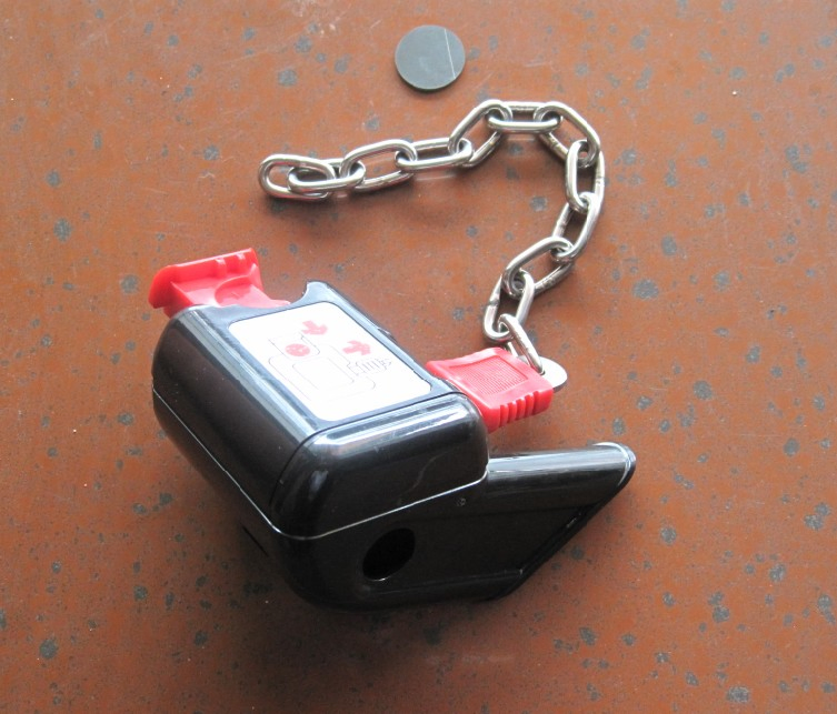 L106 Israel Market Trolley Coin Lock System, Supermarket Shopping Cart Coin Lock