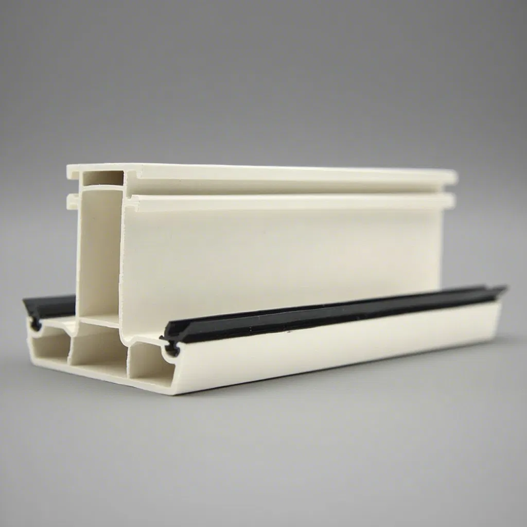 Waterproof UPVC Casement Door Profiles Building Useful PVC Profile for Doors