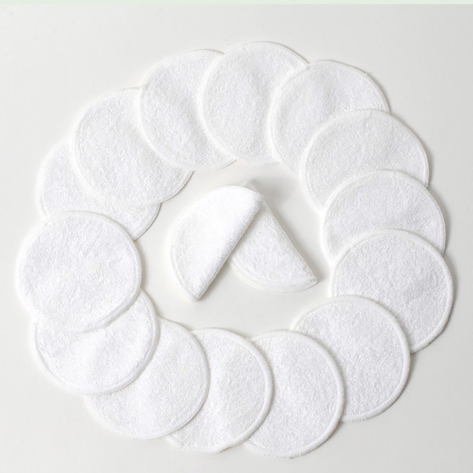 Reusable Bamboo Fiber Makeup Remover Pads