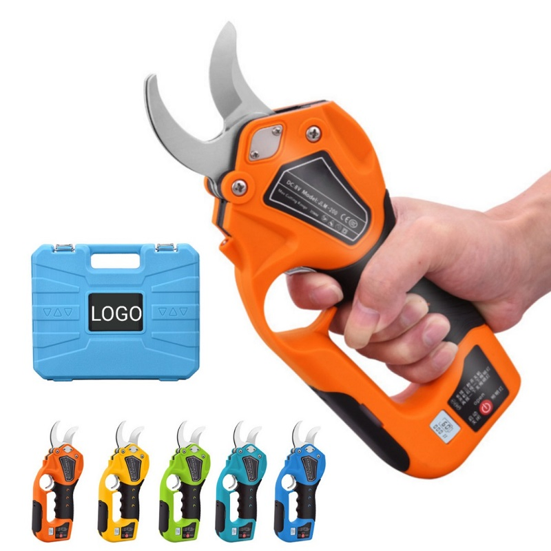 21V Cordless Lithium Battery Electric Pruning Scissors Charging Garden Bypass Pruning Shears TM-Sh502li