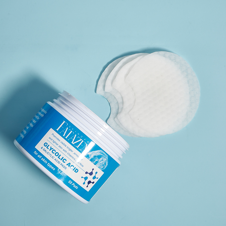 Salicylic Acid Pads Facial Exfoliating Anti Blackhead Acne Smoothing Skin Face Mask