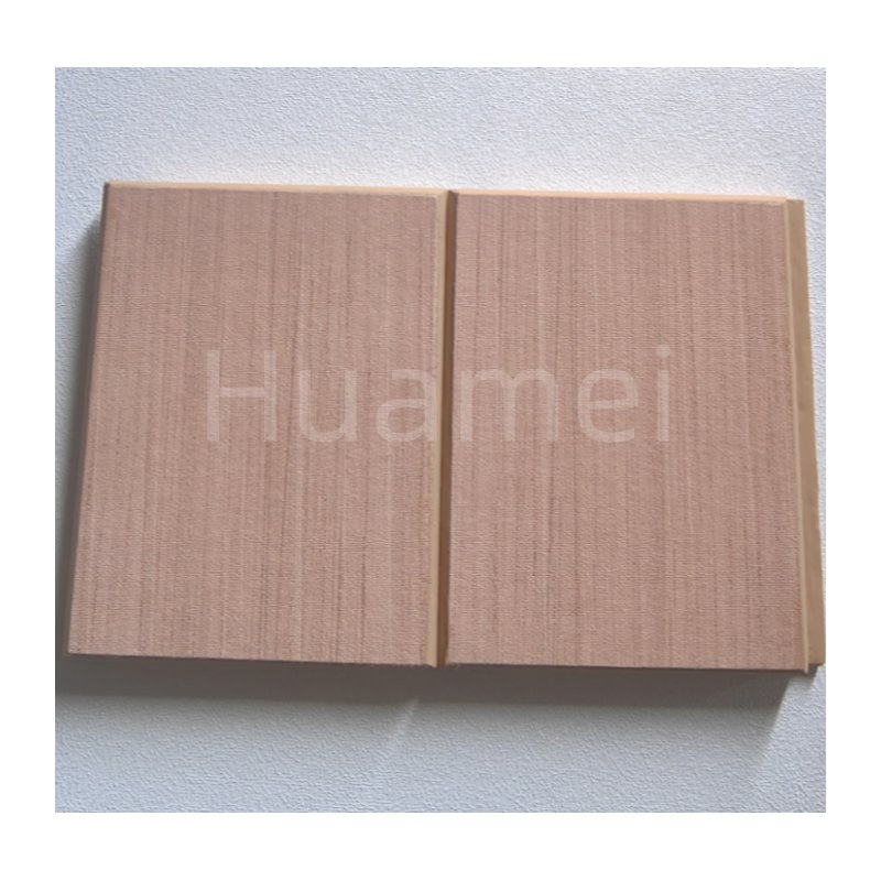 Concealed Edge Acoustic Fiberglass Ceiling Tiles Wooden Panels 600 X 600