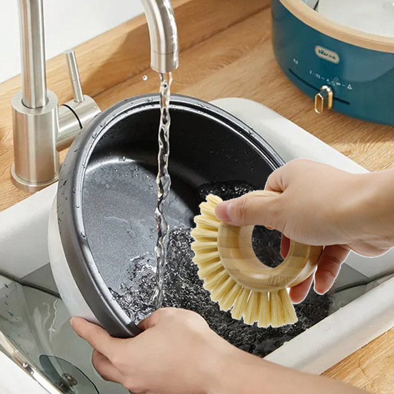 Eco Friendly Bamboo Washing Wood Dish Brush