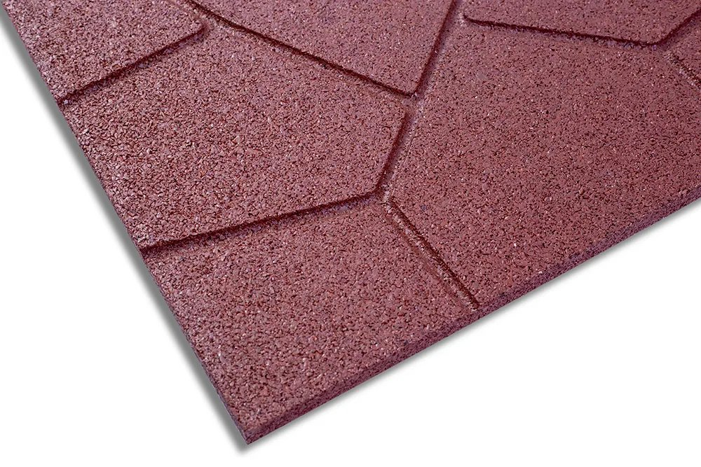 Durable Double-Surface Rubber Gym Mats for Home and Outdoor Use