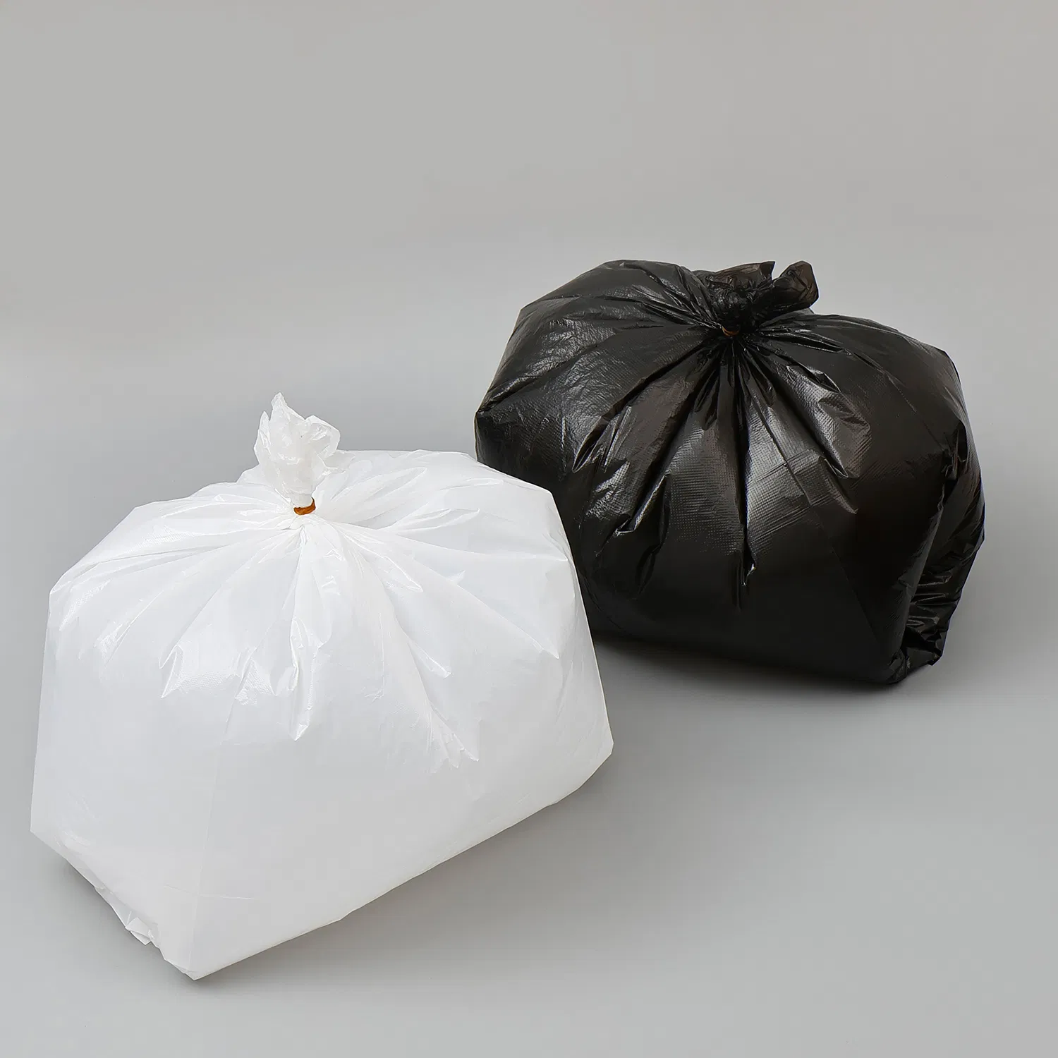 Black Dustbin Bin Liner Plastic Trash Bag Garbage Bag Waste Bag Packaging