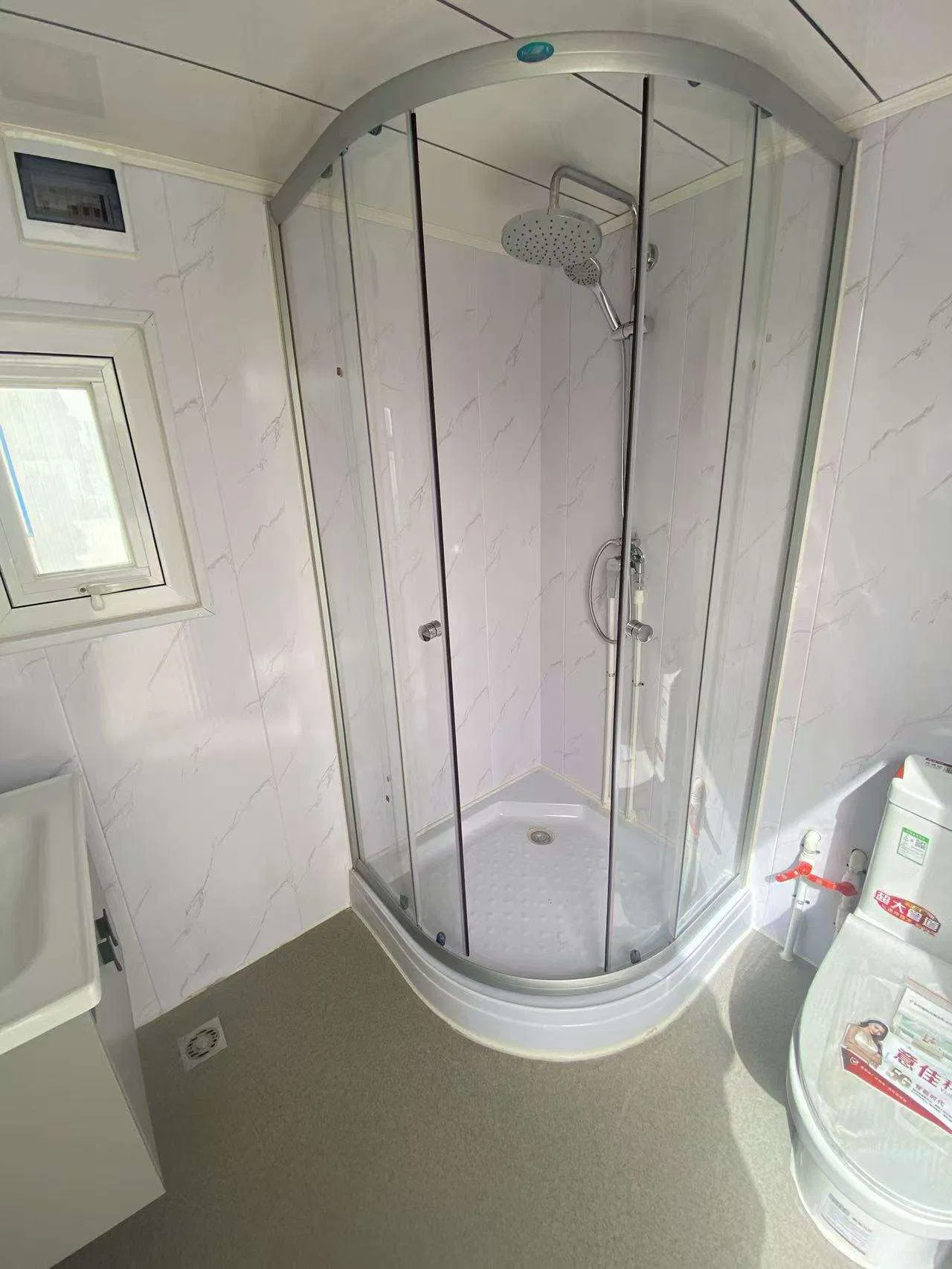China Supply Mobile Toilets Outdoor Portable Portable Toilets Mobile Plastic Portable Bathroom Unit Shower and Toilet