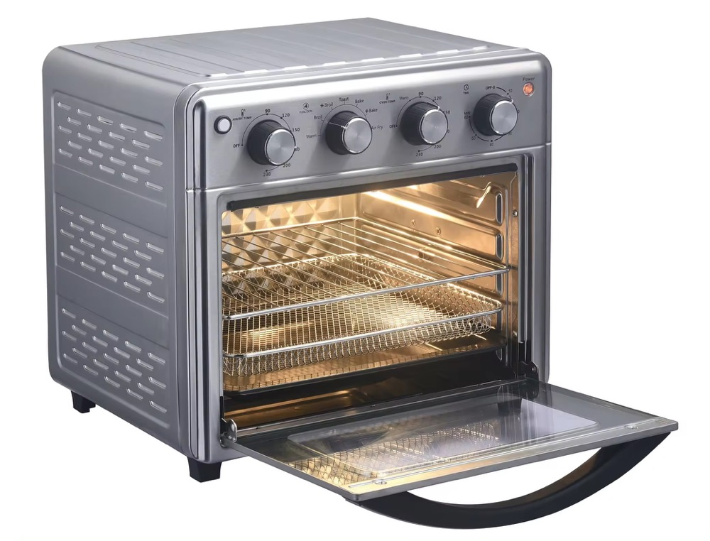 30L 1600W Large Capacity Deluxe Air Fryer Toaster Oven Digital Electric Air Fryer Convection Oven