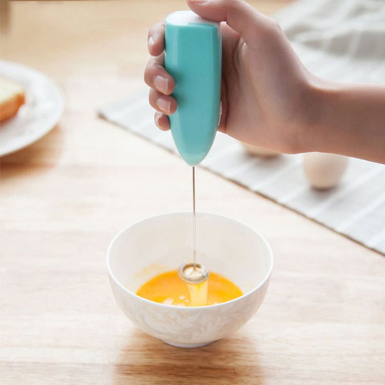 Kitchen Gadgets Home Supplies 304 Stainless Steel Portable Mini Coffee Foamer Beater Milk Frother