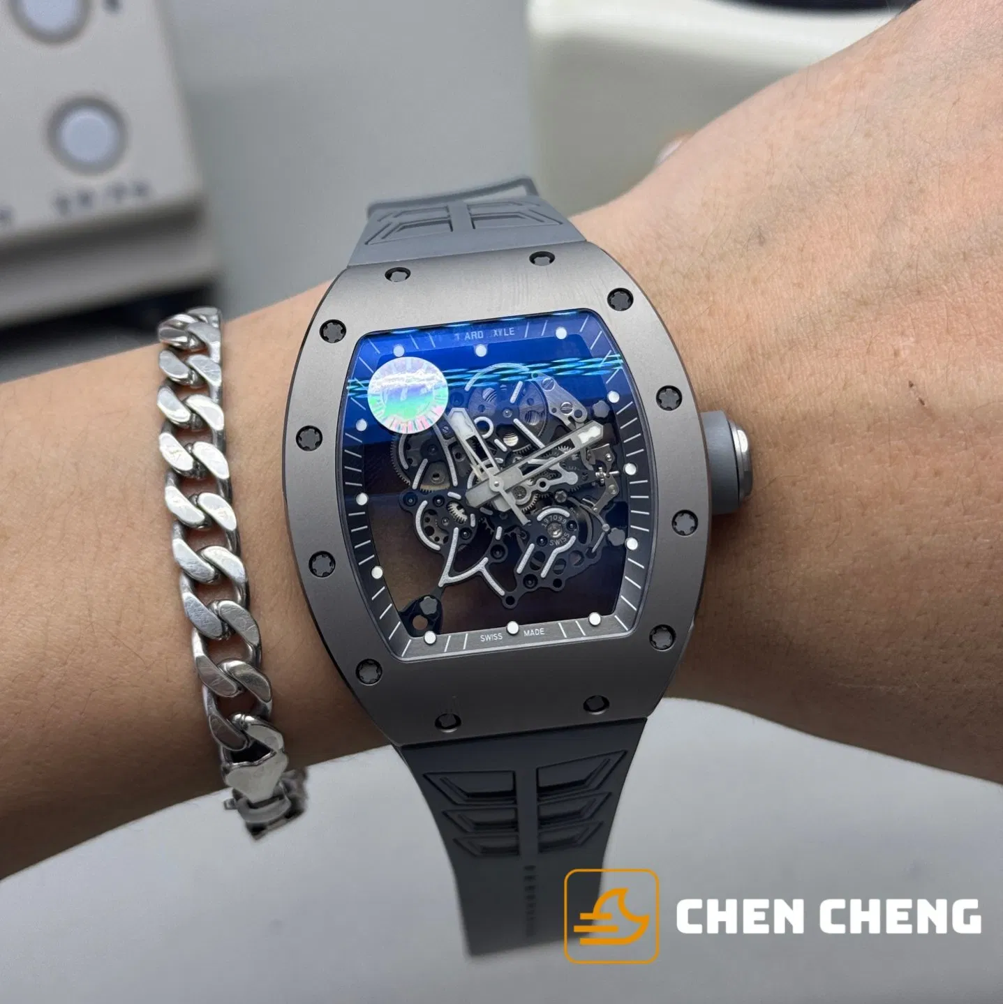 RM Copy Montre Homme Imported Movement Men's Automatic Mechanical Gift Watch