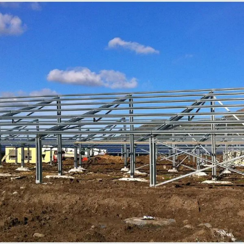 High Voltage Equipment Mounting Durable Power Steel Structures