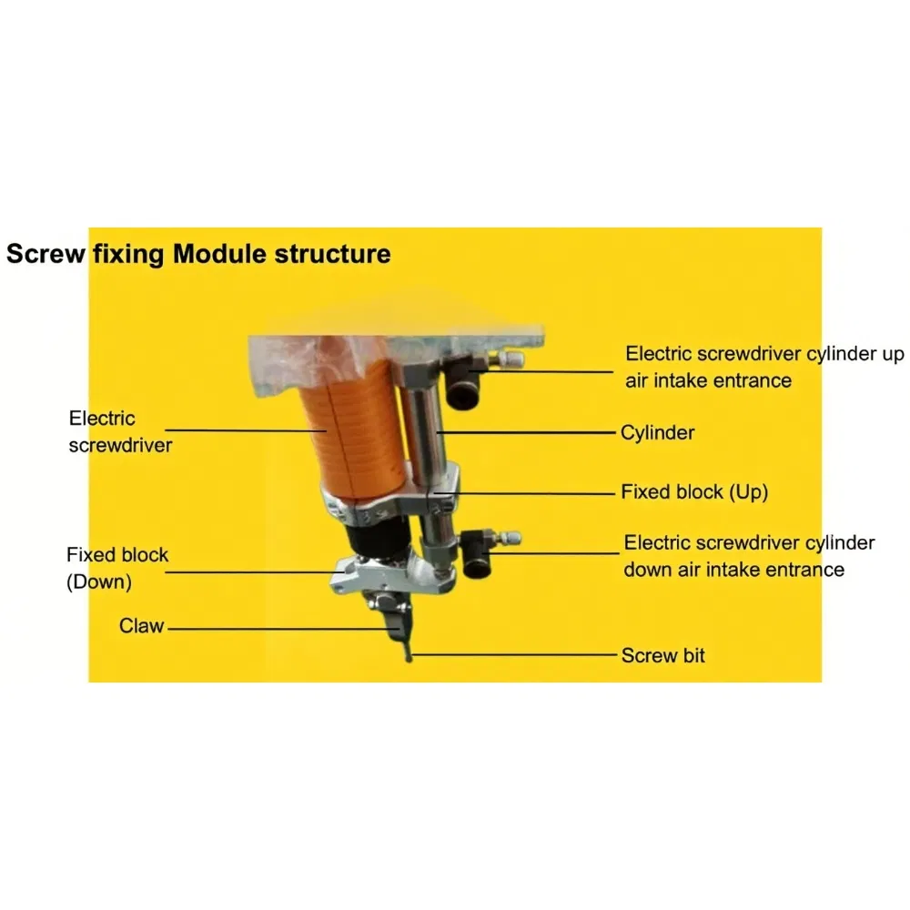 Handheld Auto Blowing Screw Feeder Fastening Screwdriver