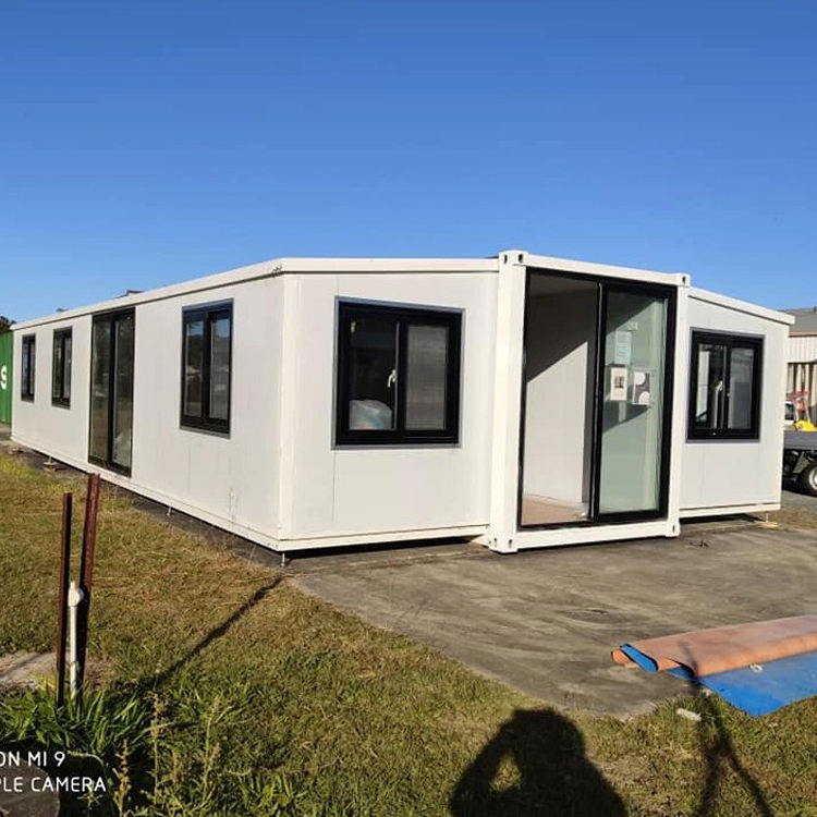 20FT 40FT Expandable Container House Prefabricated Home Extendable Container House Luxury Modular Expandable House Portable House with Bathroom and Kitchen