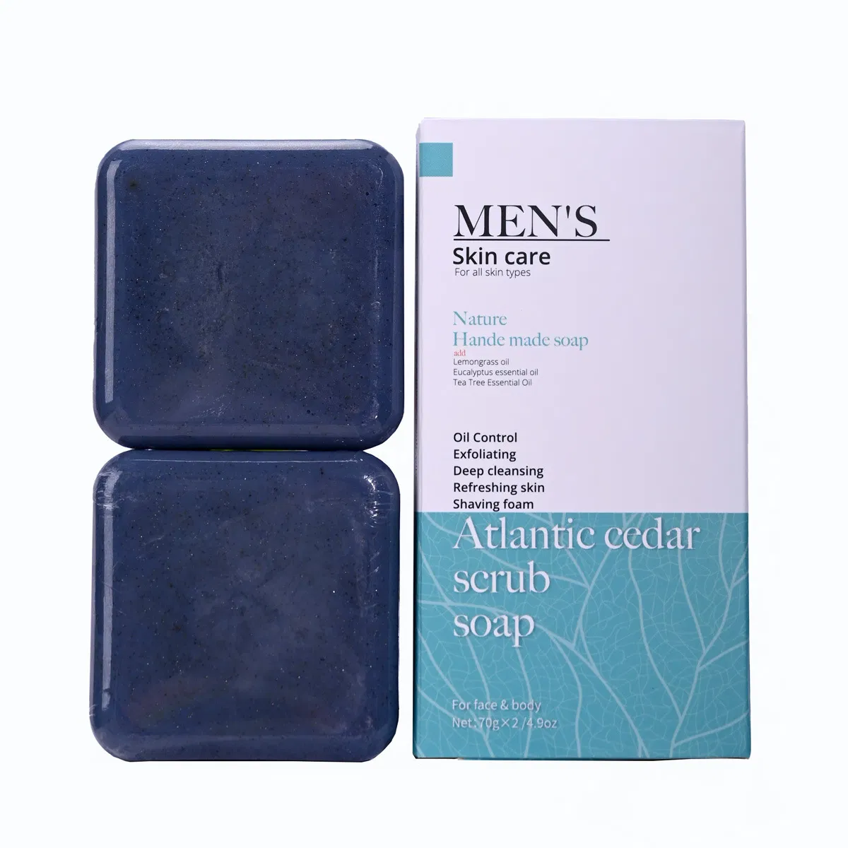Turmeric Scrub Soap Bar Handmade Soap Vc Cleansing Bath Soap for Skin Lightening