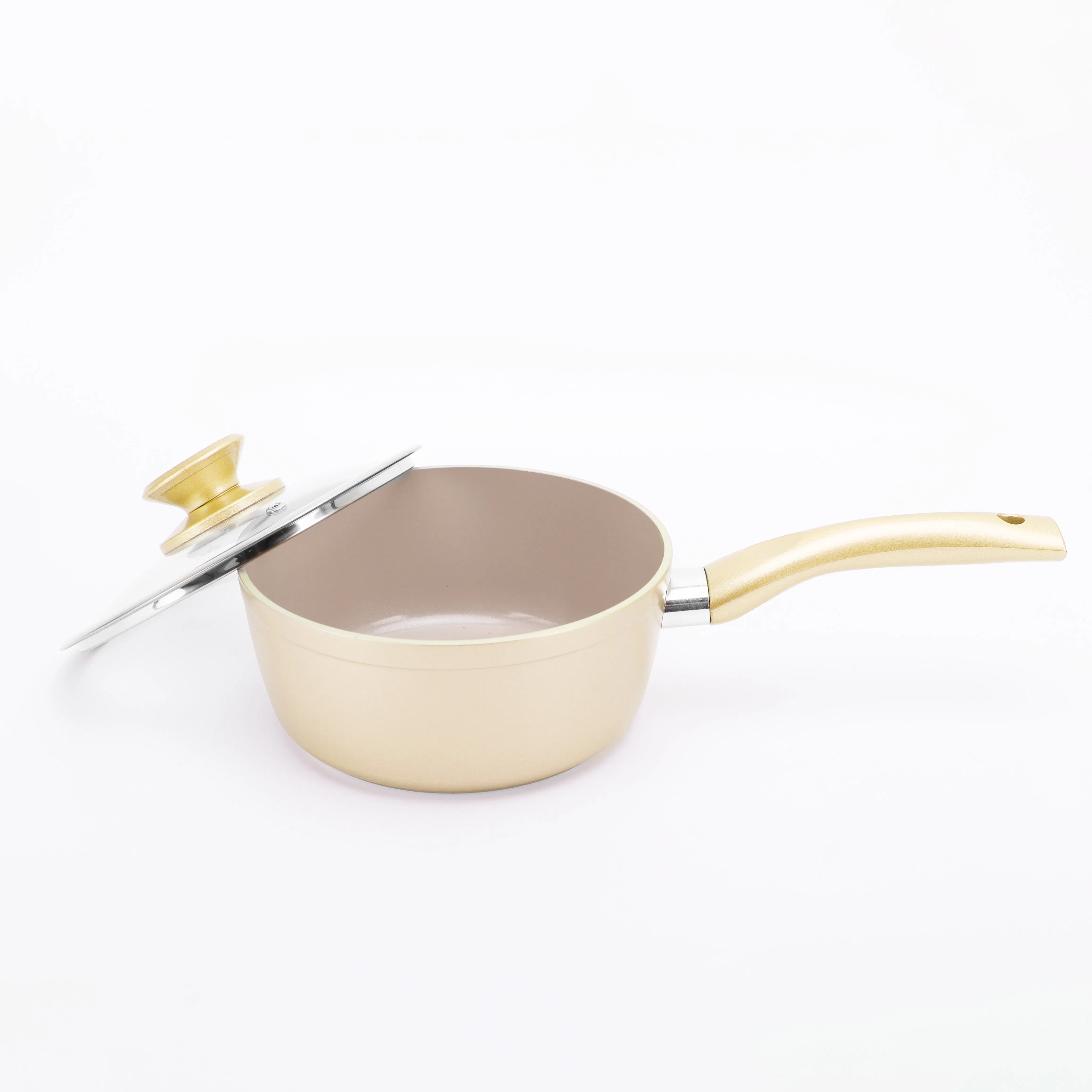 2024 Canton Fair New Design 4-22PCS Forged Aluminum Cookware Set Luxury Nonstick Pan and Pot Sets