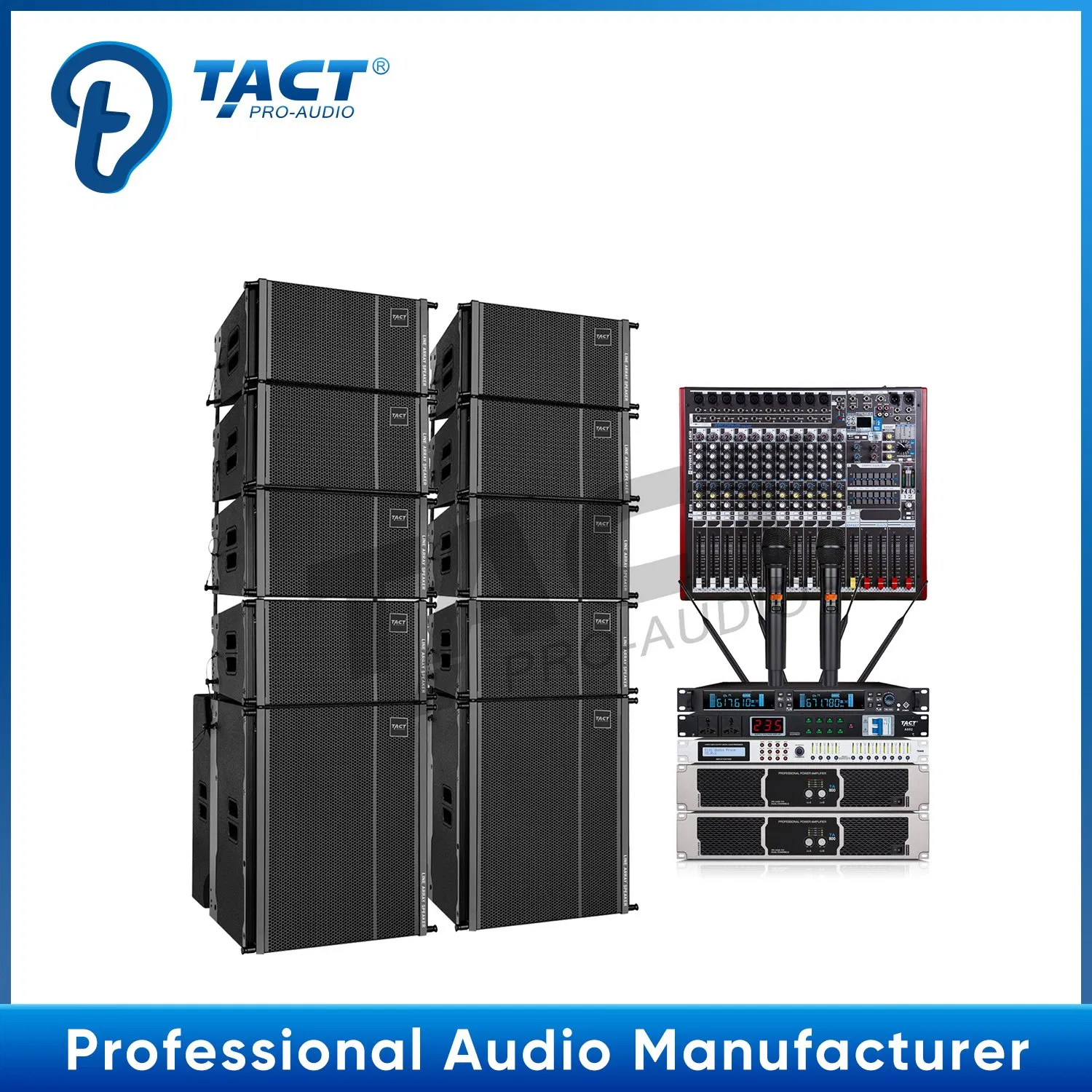 Tq10 Single 10 Inch Neodymium Line Array Speaker for Outdoor Live Show