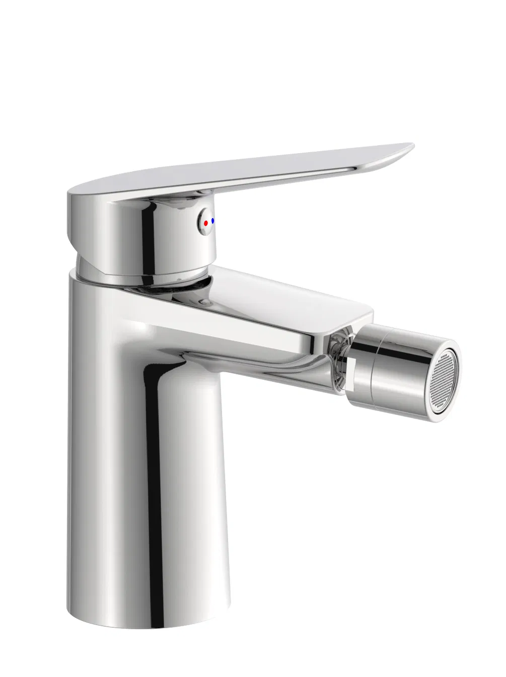 Смеситель для биде однорычажный, хром