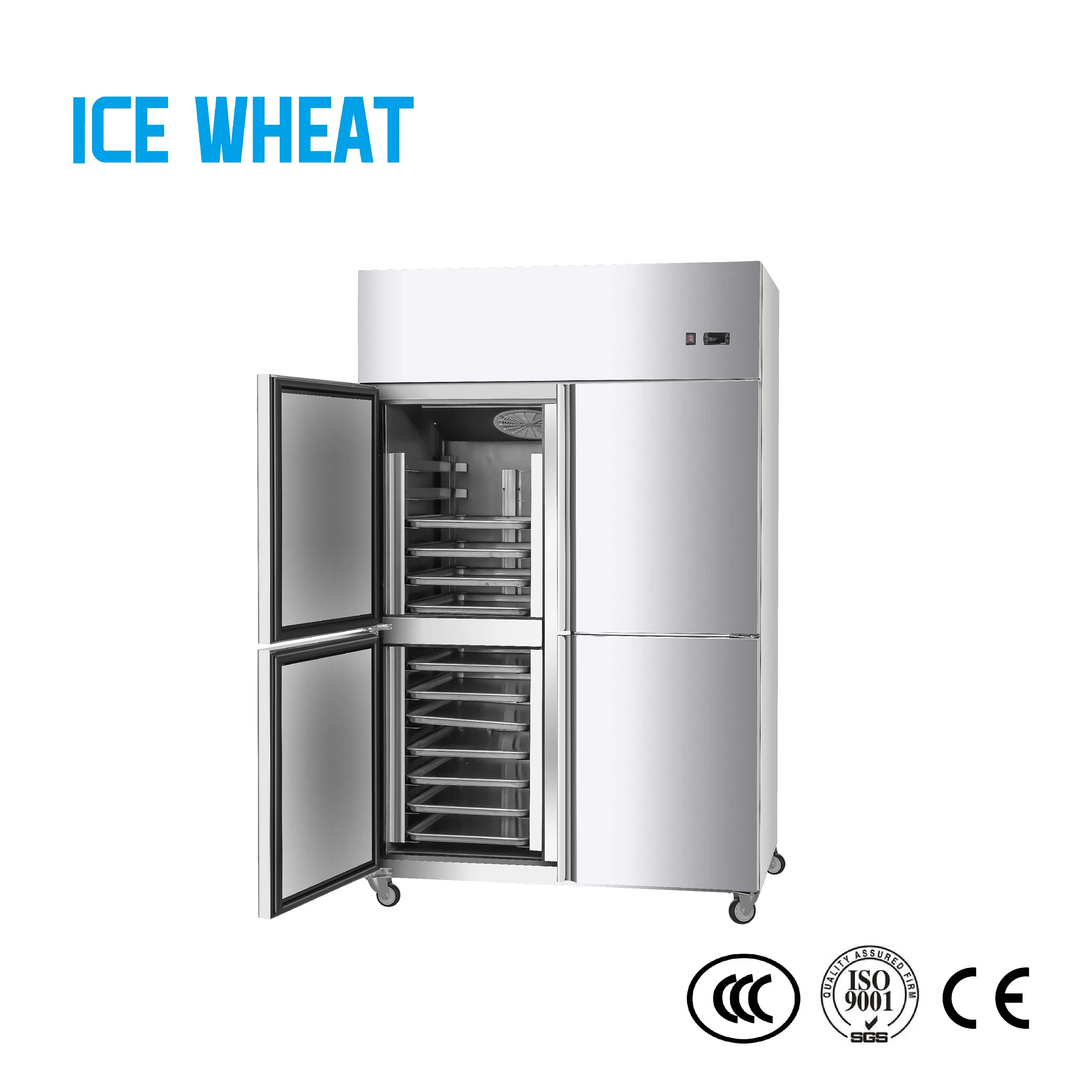 Air-Cooled Vertical Frozen Two-Door Commercial Refrigerator