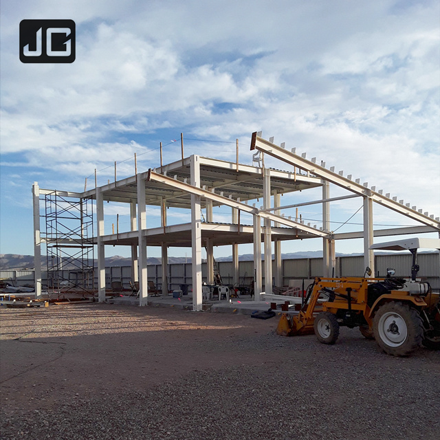 Steel Structure Plant Factory Building with Industrial Gable Frame H Column