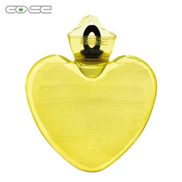 Heart-Shaped PVC Hot Water Bag for Cosy