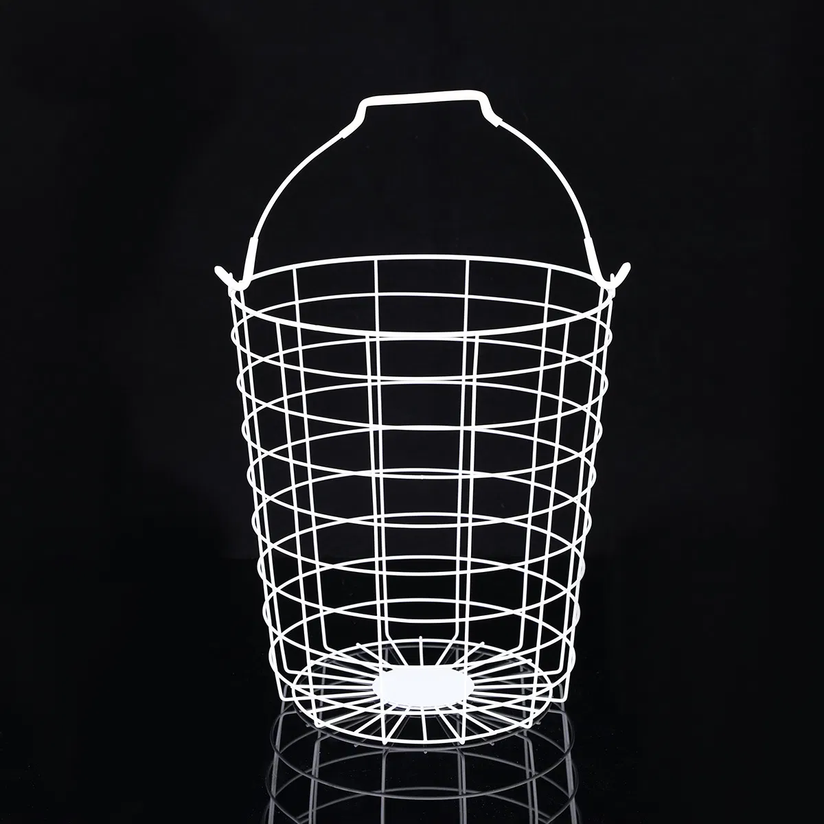 2 Tier Laundry Basket with Rolling Lockable Wheels Wire Metal Sorter