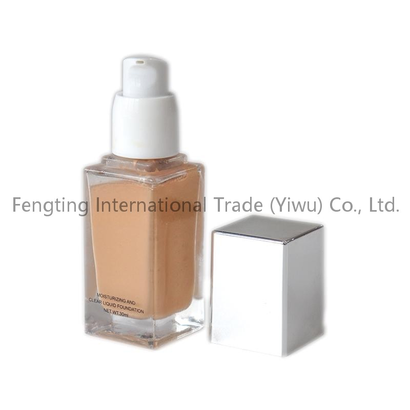 OEM ODM Private Label Service 25 Shades of Premium Pink Black Bottle Foundation