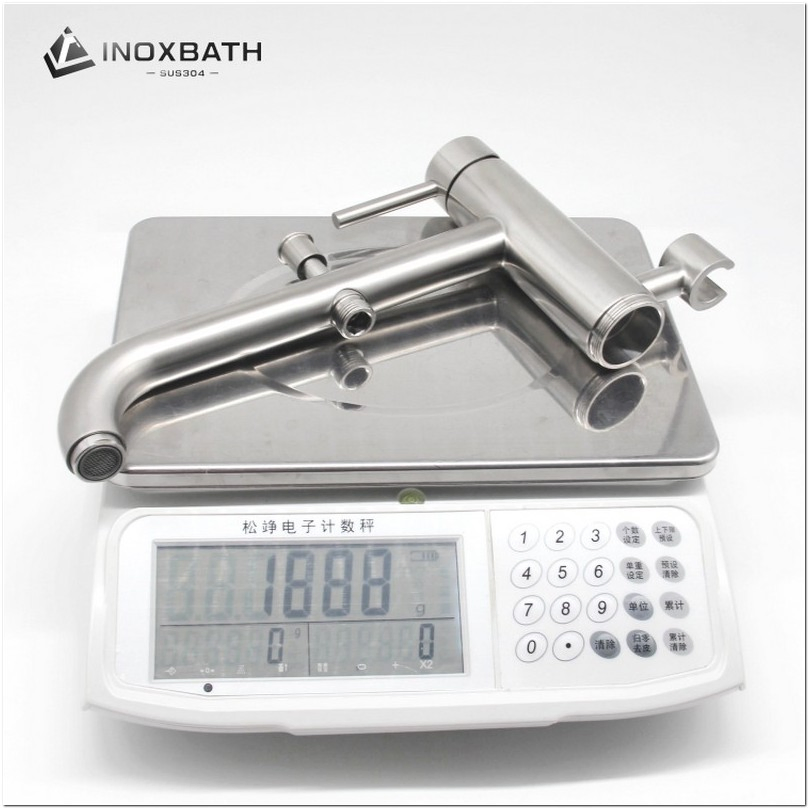 Heavy Duty Stainless Steel Freestanding Bathtub Faucet Watermark System