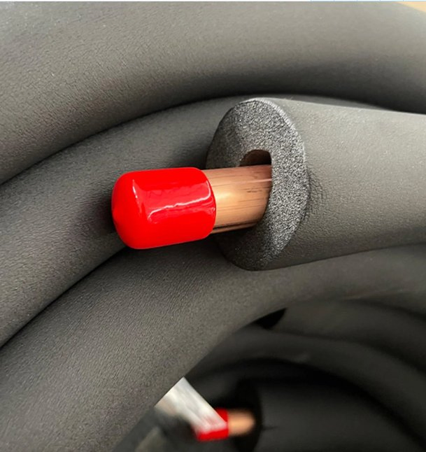 Copper Tube Coil C11000 C12000 C12200 Small Large Diameter Round Square Rectangular Oval AC Copper Pipe for Air Conditioner Refrigerator Brass Pipe