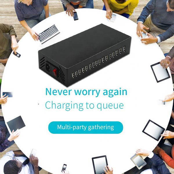 Портативное зарядное устройство Meijing с несколькими USB-портами