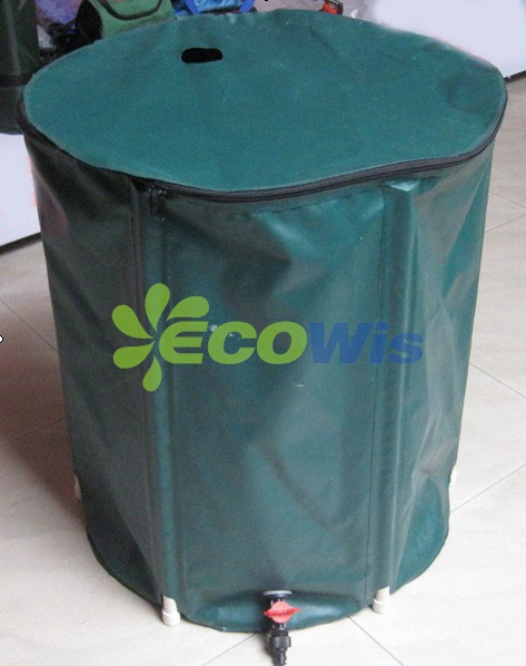 Garden Flexitank Foldable Rain Barrel Collapsible Water Butt Flexible Water Tank