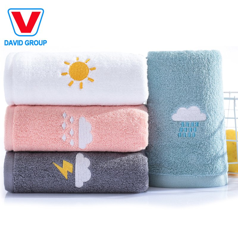 Customized Hotel Beauty Salon Cheap Price Cotton Soft Face Towel