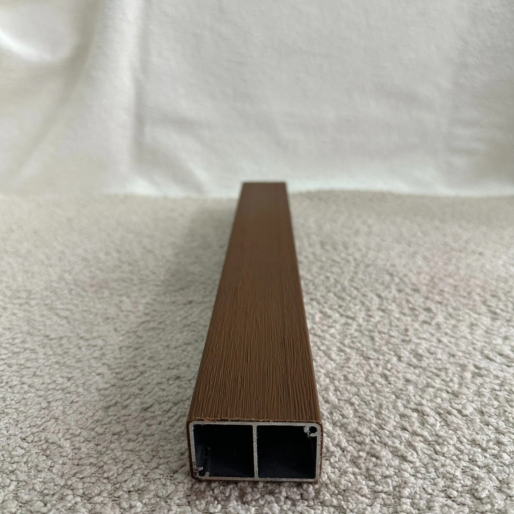 Basic Configuration WPC Louver System 50mm Width 30mm Thickness Routine Performance Use