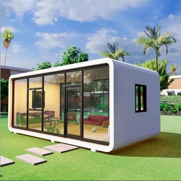 Steel Eco-Friendly Apple Cabin Office Room with Earthquake Resistant