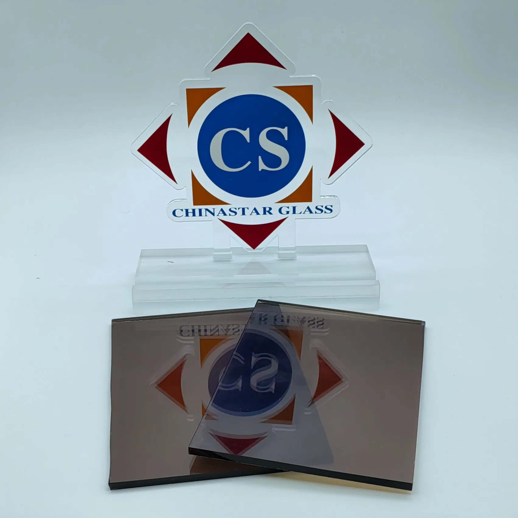 Violet Purple Reflective Float Glass for Building and Decoration Glass