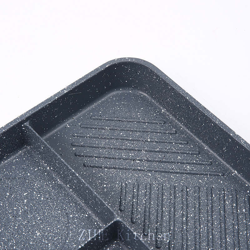 Flat Bottomed Pan Square Shaped Rice Kitchen Supplies Appliances Storage