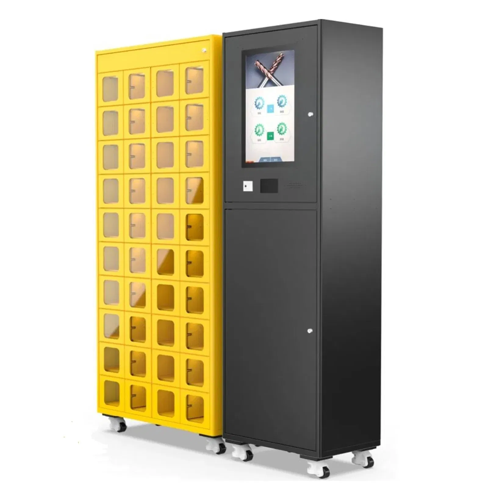 Custom Steel Smart Lock Gym Parcel Locker Vending Machine Safe Box Cabinet for Phone