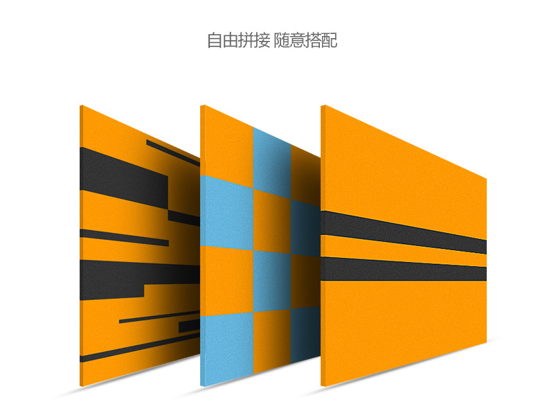 Pet Acoustic Panels Soundproofing Felt Digital Cut
