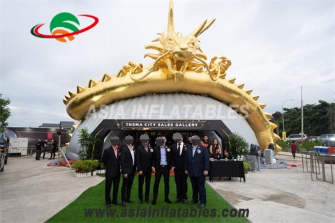 Large Dragon Air Dome Inflatable Structures Inflatable Tent for Opening Event