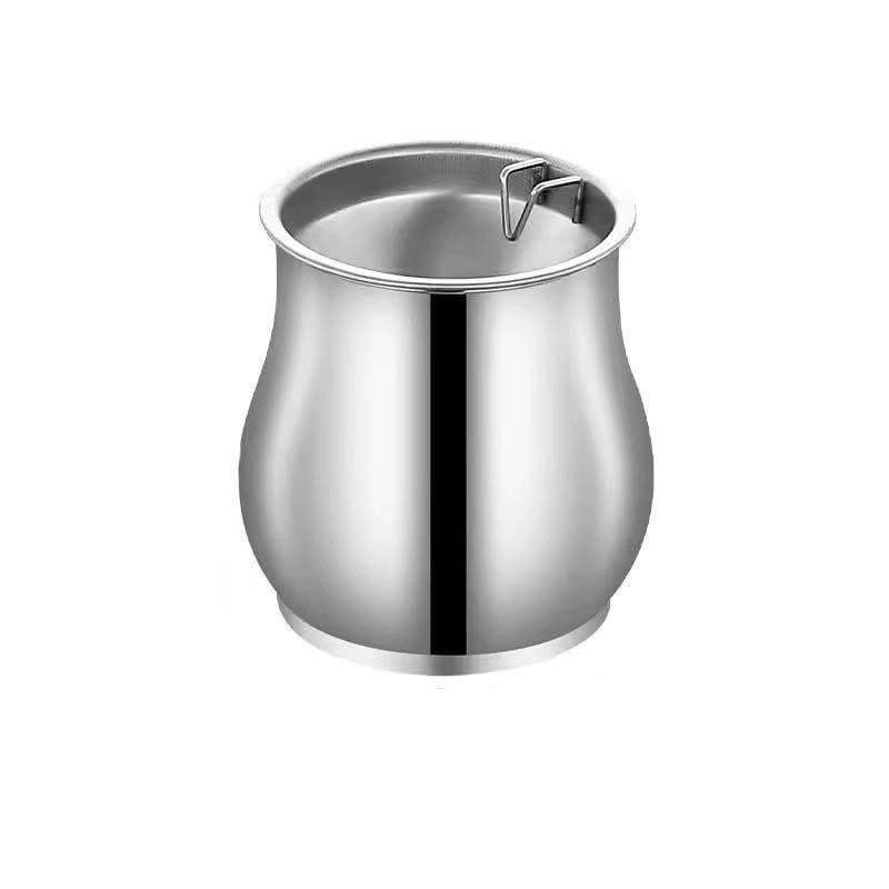 Smoking Accessories Creative Stainless Steel 70g Household Ashtray with Lid DAB Tool