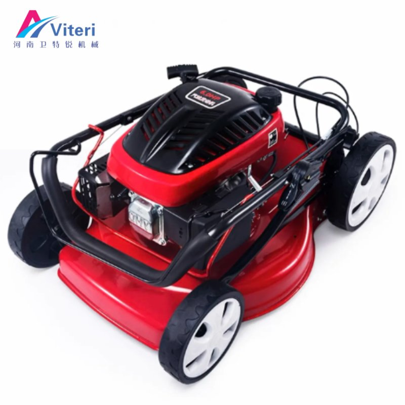 Бензиновая самоходная газонокосилка Sanli с мульчированием