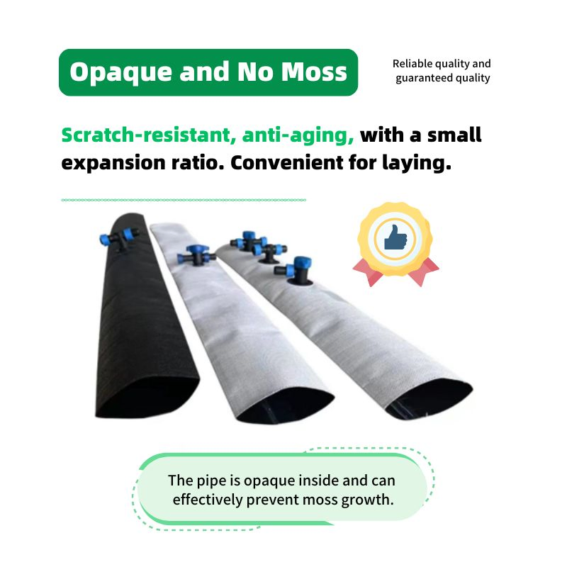 High Pressure Pre-Installed Outlet Lay Flat Belt Main Water Hose Irrigation