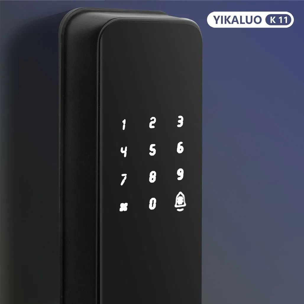 Chinese New High Quality Keyless Electric Support Nine National Languages Modern High-Tech 3D Password Aluminum Alloy Fingerprint Smart Mechanical Lock